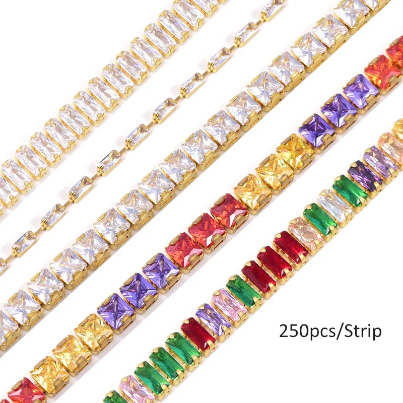 Rhinestones cup chain trimming