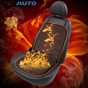 

FORAUTO DC 12V Car Seat Covers for Cold Weather Heating Warm-Keeping Car Rear Seat Heated Cushion Car Styling Auto Supplies