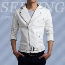 Прямые поставки aowofs официальный подлинный продукт для мужчин локомотивное кожаное пальто Высокое качество Стирка корейский стиль Slim Fit Пальто Y018