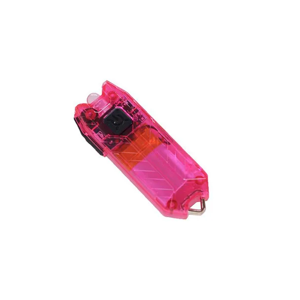 Светодиодный фонарик SKYWOLFEYE Мини светодиодный фонарик брелок трубка USB Перезаряжаемый брелок лампа фонарь-брелок 45LM 2 Modes9.9