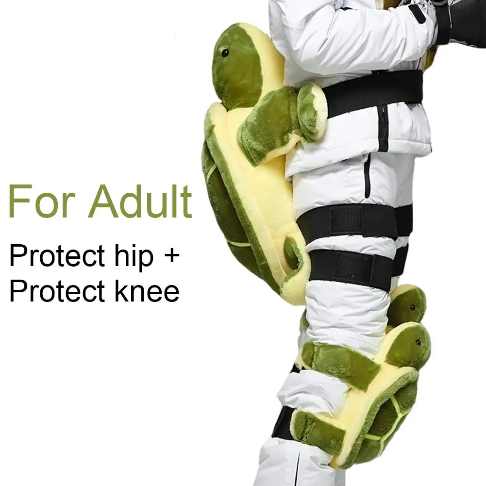 

Ailbone Hip Protector Anti-fall Shockproof Skiing Hip Support Turtle Shape Coccyx Protective Cushion For Outdoor Winter Skiing