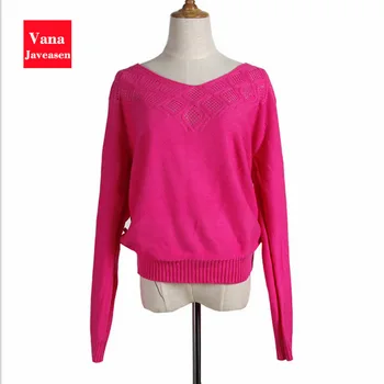 

Sweater Women Warm Long Sleeve O-neck Pullover Women Winter Outwear Sweater Cotton Blends Pullover pull femme nouveaute 2019