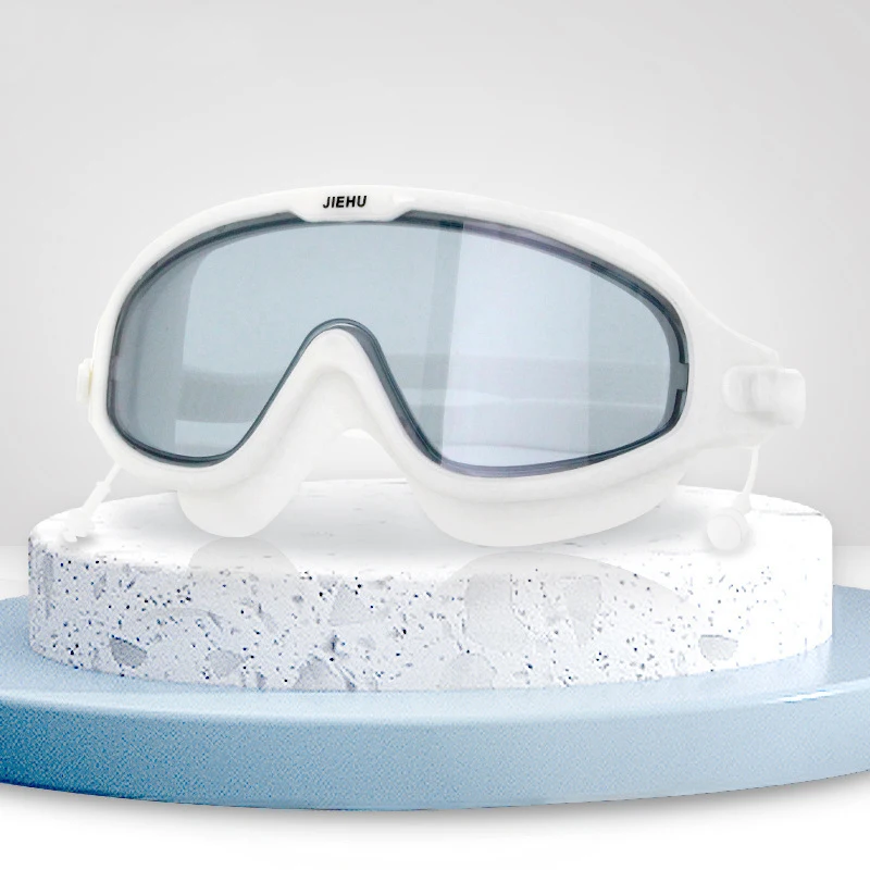 Men Women Swimming Goggles Adult Anti-fog UV Protection Eyewear Clear or Electroplate Silicone 1.5 To 8 Myopia Swim Glasses swimming goggles