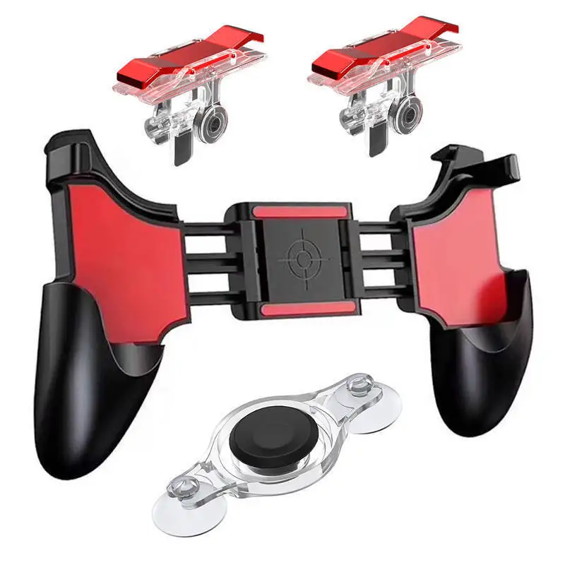  5 in 1 Handle Foldable Controller For PUBG Game Pad Grip Fire Shooter Button For IPhone Android Gam