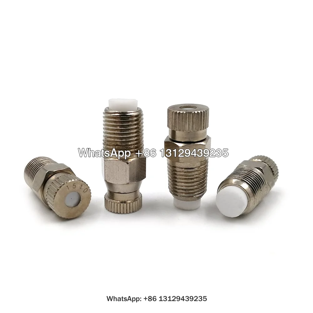 High-pressure 50 Micron Mist Nozzle Terrace Cooling Fog Nozzle 1/8&rdquo; High Pressure Misting Nozzle Anti-drip Atomization Nozzle