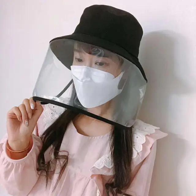 US $6.89  270  Arc Anti-virus Antivirus Transmission Particulate Respirator Hat Mask Anti-Spitting Splash Wi