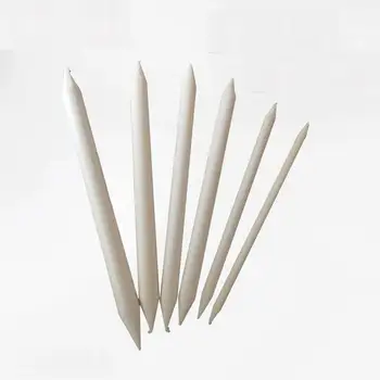 

Wholesale 6pcs/set Blending Smudge Stump Stick Tortillon Sketch Art White Drawing Pen Tool Rice Paper