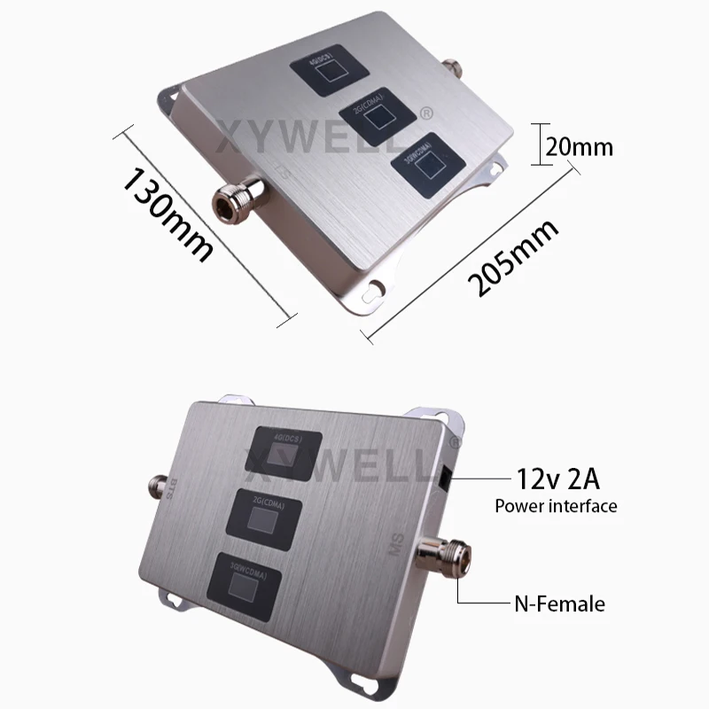 /850/1800/2100 Tri-двух Диапазонный усилитель Сигнала CDMA DCS WCDMA 2g, 3g, 4g GSM сигнала мобильного телефона ретранслятор сотовой связи 4g усилитель
