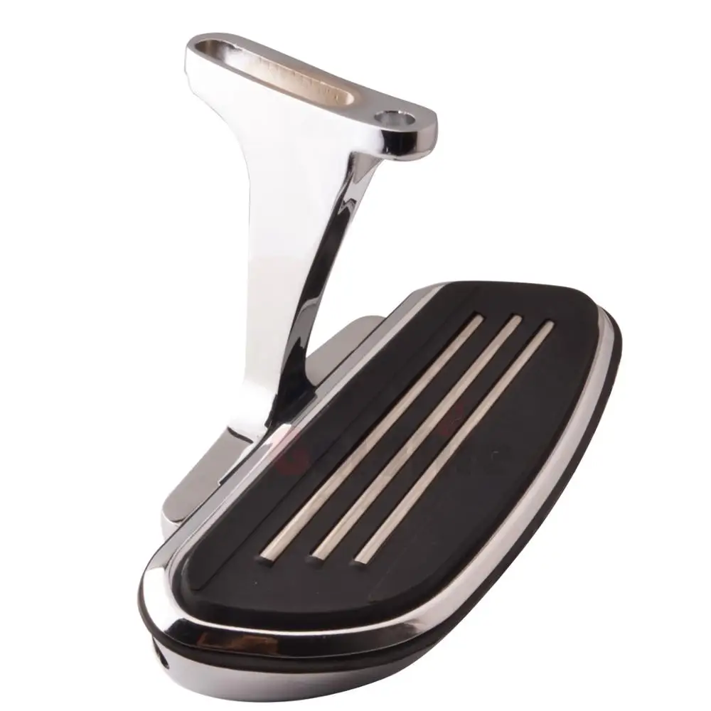 

Goldfire Passenger Stremline Footboards Mount Bracket Kit For Touring Models Road King Street Glide 1993-2020 Chrome