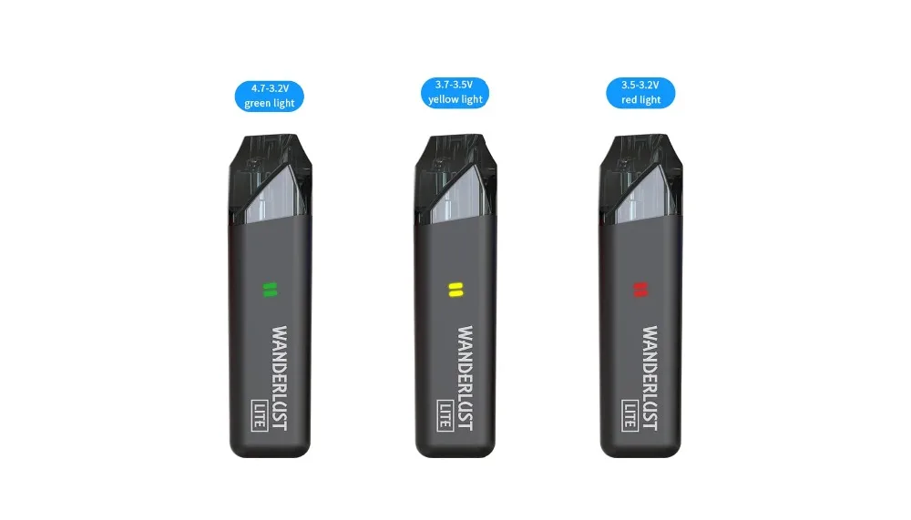 Electronic Cigarette ADVKEN Lite pod vape pen kit 2ml Capacity 1.2ohm ceramic Coil atomizer 1000mAh battery VS minift W01 VAPE (3)