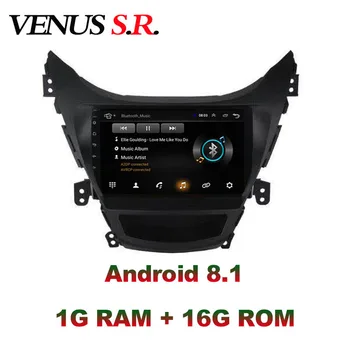 

VenusSR Android 8.1 2.5D car dvd for Hyundai Elantra Radio 2011-2013 multimedia headunit GPS Radio stereo gps navigation