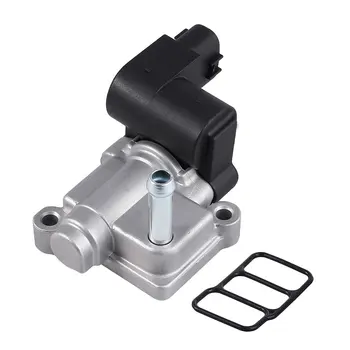 

16022P8AA01 Replacement Idle Air Control Motor Easy Install Aluminium With Gasket Valves Durable Car Part Vehicle For Accord CL