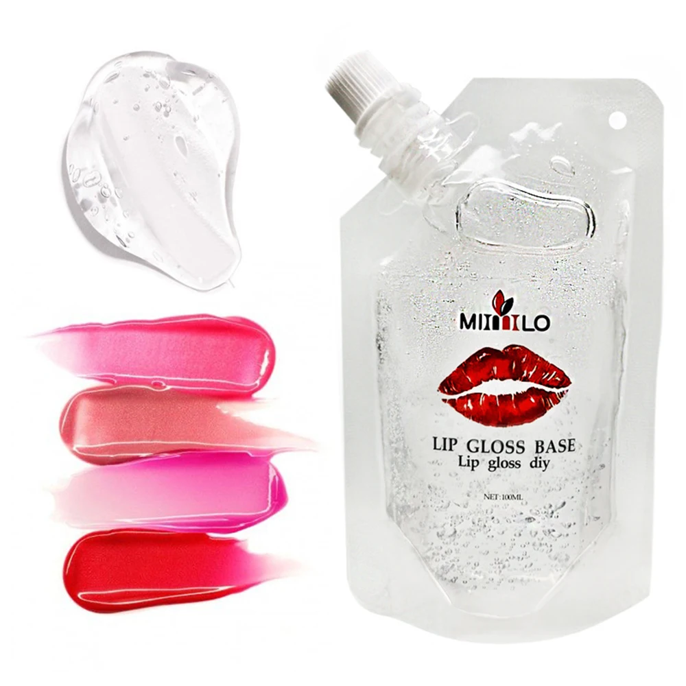 Clear Lip Gloss Base Oil DIY Moisturizing Lipstick Material Base Gel For Lip Gloss Base Handmade Liquid Lipstick Makeup
