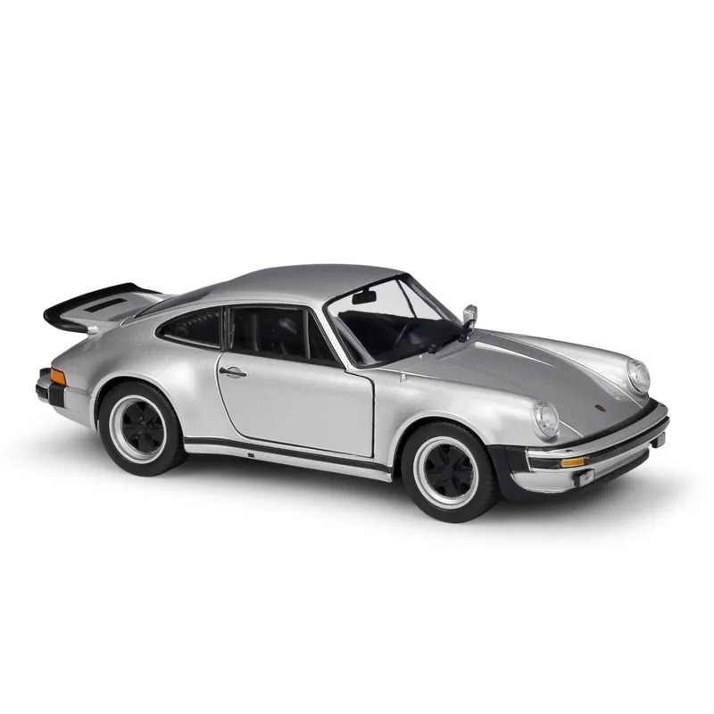 1:24 Welly Porsche 911 Turbo 3,0 1974 литая модель автомобиля - Цвет: Silver