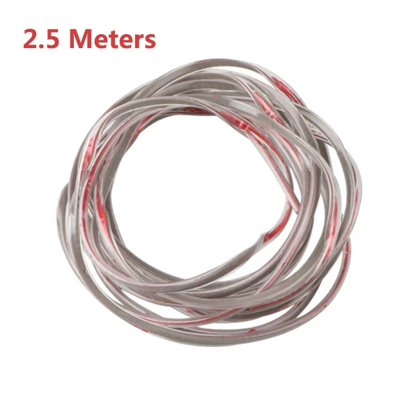 2.5M/5M/10M U Type Universal Car Door Edge Guards Trim Styling Moulding Protection strip Scratch Protector For Car Vehicle Transparent 2.5 M