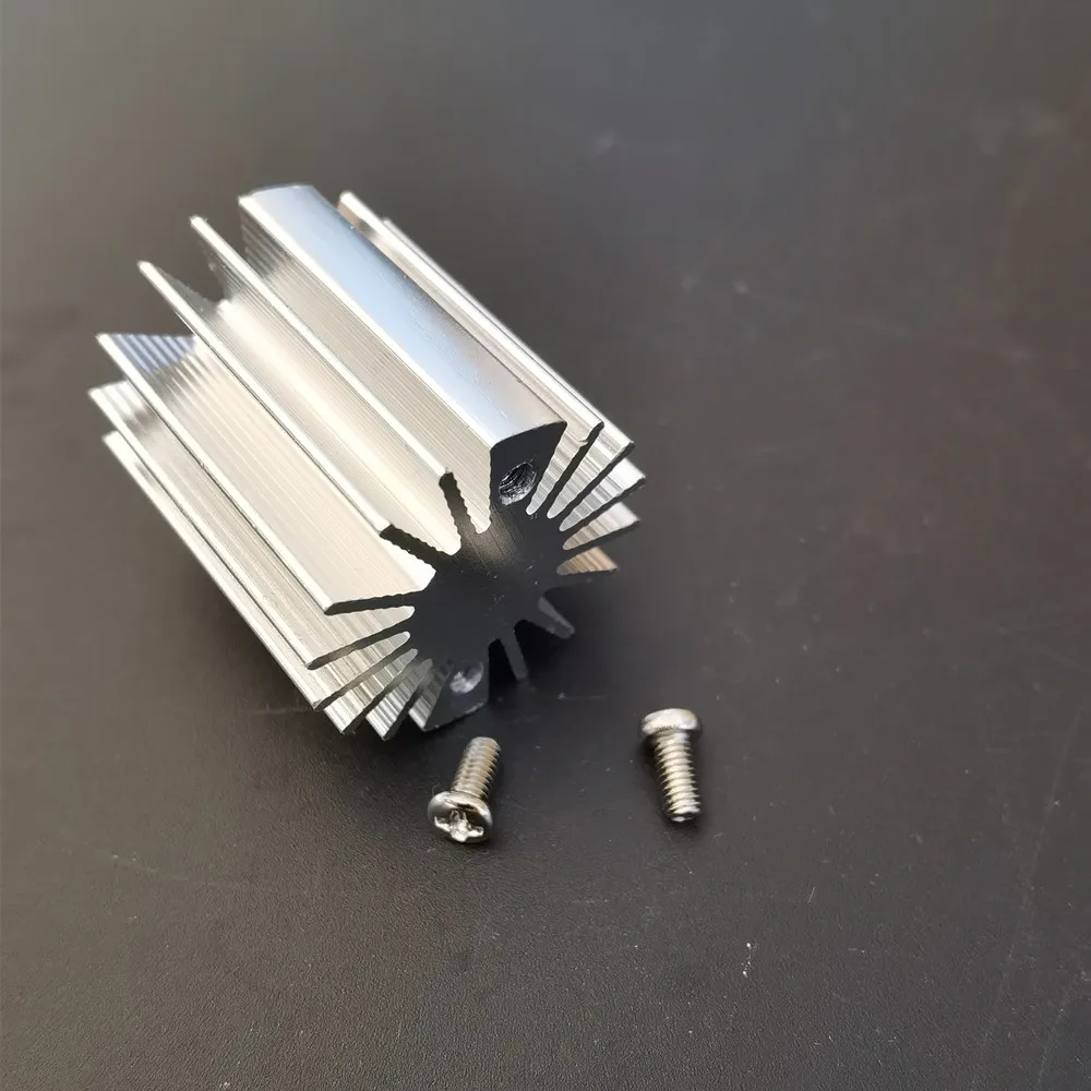 28mm Aluminium Heatsink Round for 1W 3W 5W High Power led For DIY