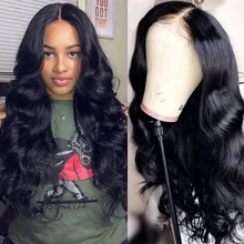 Body Wave Wig Human Hair Lace Wig Transparent Lace Wigs 28 30 Inch 4x4 Brazilian Wavy Body Wave Lace Front Human Hair Wigs