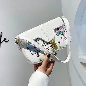 

Summer Wild Ladies Small Bags 2020 Popular New Fashion Shoulder Armpit Bag High Quality Small Square Bag Women Purse and Handbag