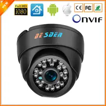 Широкоугольная ip-камера Крытый Купол 1080P HD камера ONVIF ip-камера IR Cut фильтр 24 IR светодиодный детектор движения Детские видеоняни
