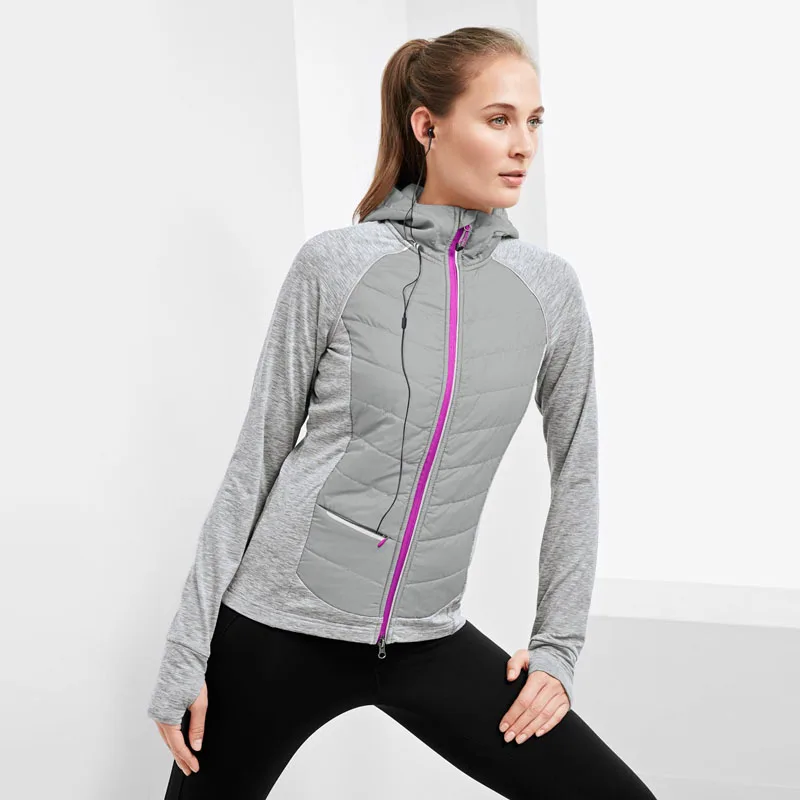 

Free shipping!!! - Women's running thick fleece jacket running coat
