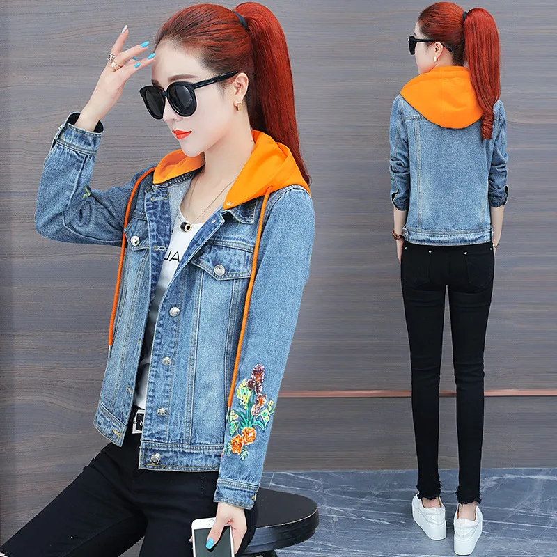 

Jacket WOMEN'S Dress 2019 New Style Coat Spring And Autumn Fashion INS Loose-Fit Western Style Versatile Early Autumn Thin Jacke