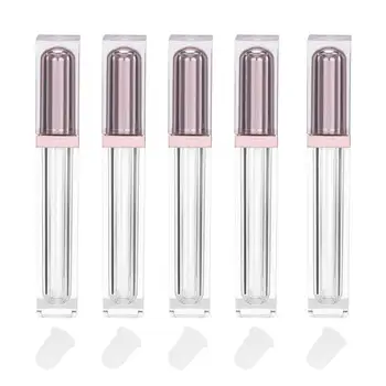 

5Pcs Empty Tube Duarble Lip Gloss Container Lip Glaze Tube for Home