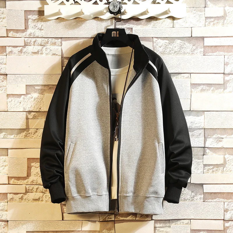 

2020 Spring Main Push Japanese-style White Brick Wall Guapai Large Size Joint Coat M-5x Hj1924-