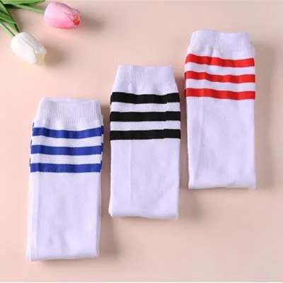 

CHILDREN'S DAY Children Athletic Socks Performance Stripes Socks Dance Socks Cheerleading Socks Non-with Stripes Stockings