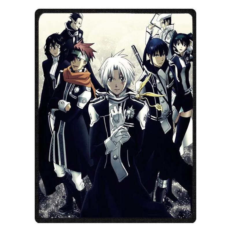 D.Gray-man Throw Blanket Coral Fleece Autumn Discount Blankets for Kids Boys Birthday Present | Дом и сад