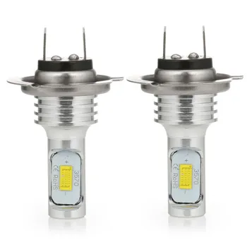 

2pcs 12V LED Mini H7 LED Lamps For Cars Headlight Bulbs Daytime Running Light Waterproof Fog Light Auto Accessories