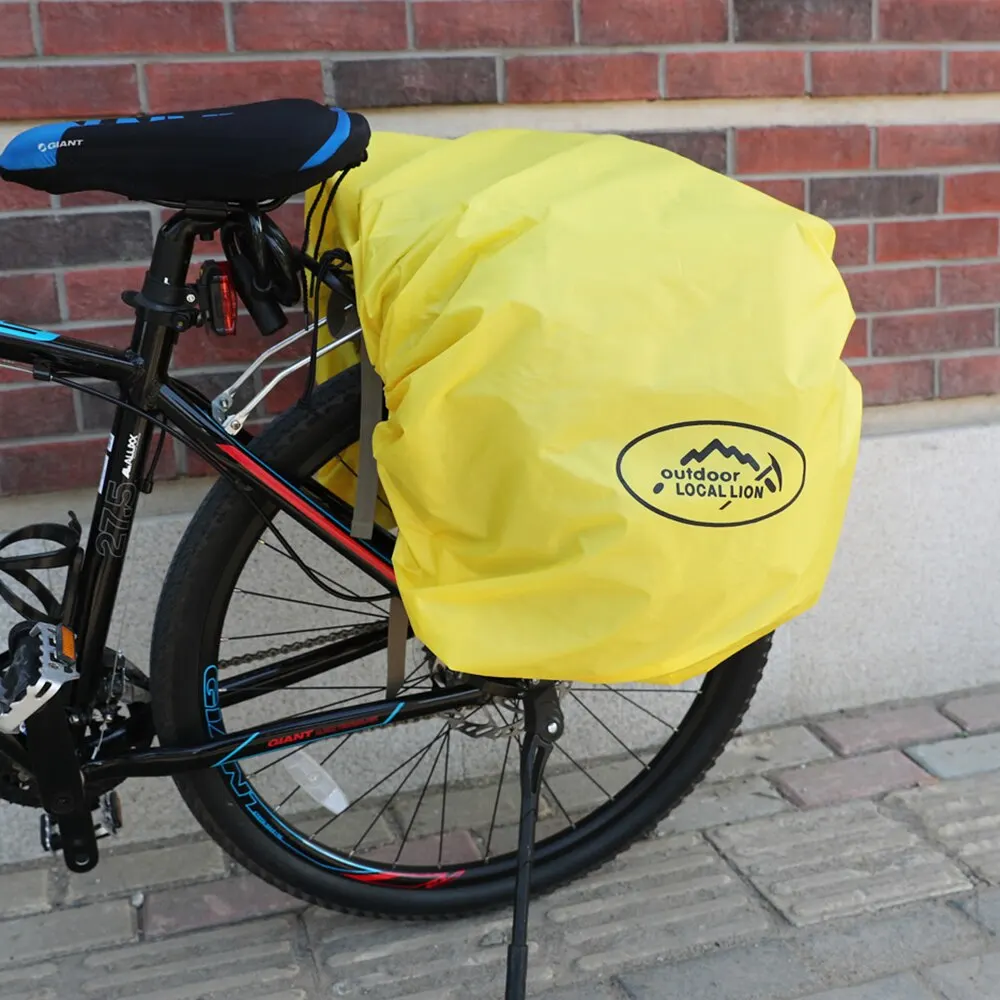 Bicycle Saddle Bag ith Rain Cover Rugged EBikes
