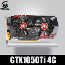 VEINEDA видеокарта для компьютера графическая карта PCI-E GTX1050Ti GPU 4G DDR5 для nVIDIA Geforce Game