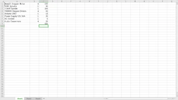 

Nema23 Stepper Motor TB6600 Stepper Drivers Arduino UNO Power Supply 12V 30A AC Socket 4 pin Connectors 500W Spindle 1.5kW Spind