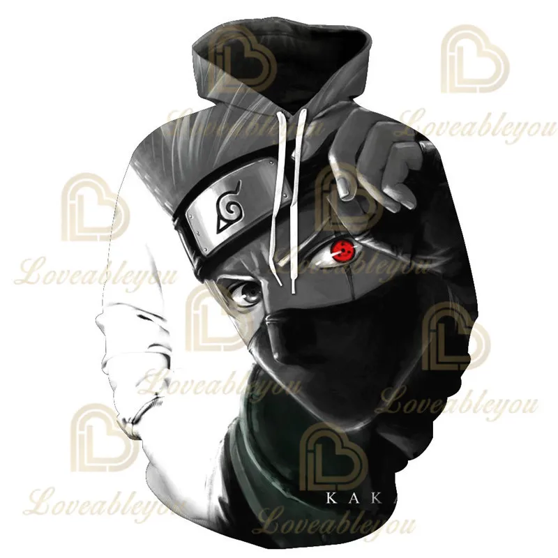 

Anime Naruto 3D Print Hoodie Sweatshirt Men/Female Harajuku Anime Hooded Naruto Fashion Sweatshirt Top Oversize Hip Hop Hoodies