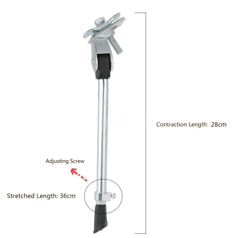 Light Aluminum Alloy Bike Foot Support Adjustable MTB Road Brace Kickstand Kick Stand Medium Bracket Side Parking Bicycle Parts