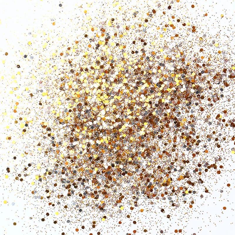 1 Can of Nail Polish Sequin Champagne Silver Gold Mixed Series Gloss Glitter Powder Sequin Powder Gel Nail Art Decoration Na,sequins for crafts,nail art decor