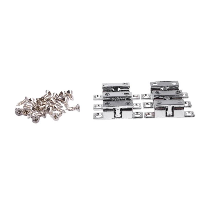 

Stainless Steel Furniture Cabinet Door Double Ball Roller Catch 6Pcs