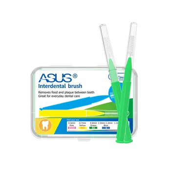 

60 Pcs Interd ental Brush Floss Interd ental Cleaners Oral Care Health Tooth D ental Teeth Brush Oral Hygiene Tools