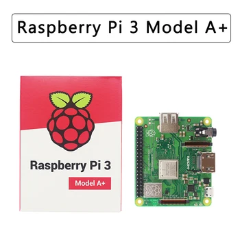 

Original Raspberry Pi 3 Model A+ 1.4 GHz 64-bit Quad Core BCM2837B0 Cortex-A53 2.4 GHz/5GHz wireless LAN Bluetooth 4.2/BLE