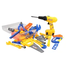 Детский маленький инженер, ролевые игры, игрушки, ремесленник, электрическая дрель, ремонтный набор, многофункциональный инструмент для обслуживания, игровые игрушки, садовые игрушки