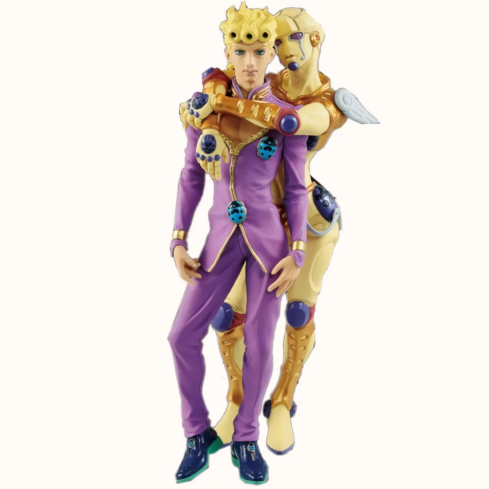 Tronzo 25 см Banpresto GioGiO невероятное приключение Золотой ветер Giorno Giovanna золото опыт ПВХ фигурка модель игрушки