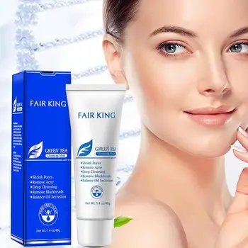 

Nose Oil-control Mud Pore Strip Mask Green Tea Blackhead Remover Acne Treatment Whitening Cream Peel Off Mask Nose Peel