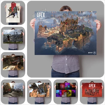 

Apex Legends Video game map poster children room playroom decoration HD Painting posters No Frame canvas painting K640