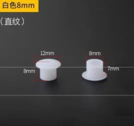 

013 Closure cap plastic plug round plug cover ugly M8 hole plug cover hole closet black and white cap 35mm