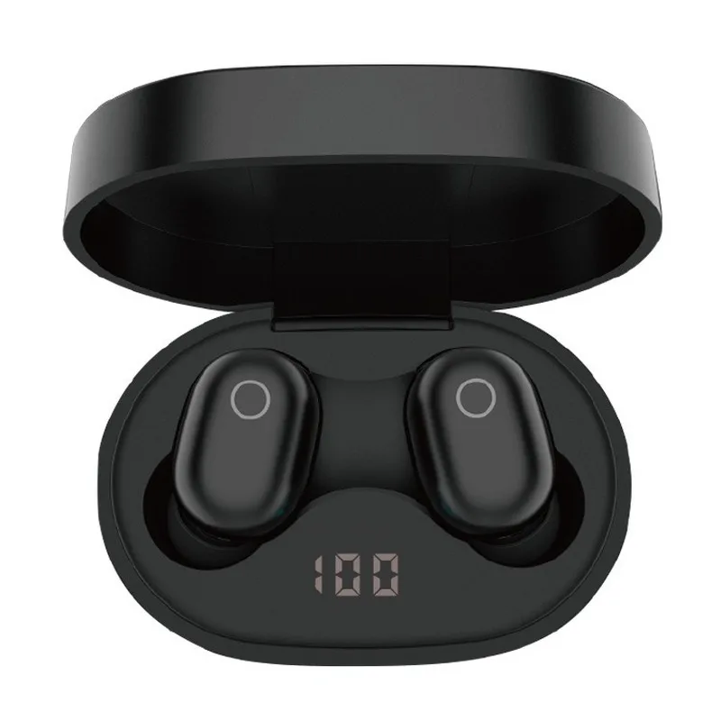 Fashion trend new bluetooth sports earphones with noise reduction dual dynamic subwoofer wireless TWS bluetooth earphones