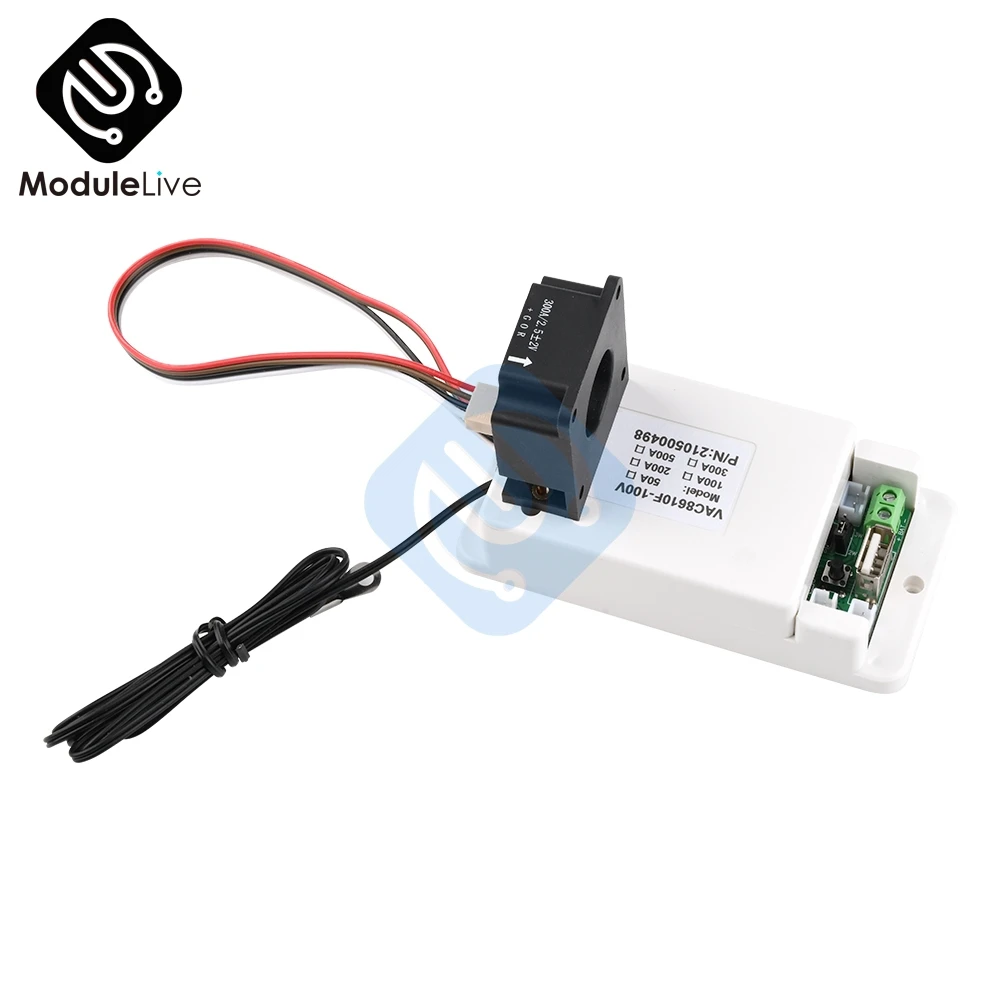 VAC8610F 500V 100A 200A 500A Misuratore di tensione wireless Voltmetro Amperometro Batteria solare Ricarica Coulometro Capacà Rilevatore di potenza  1420