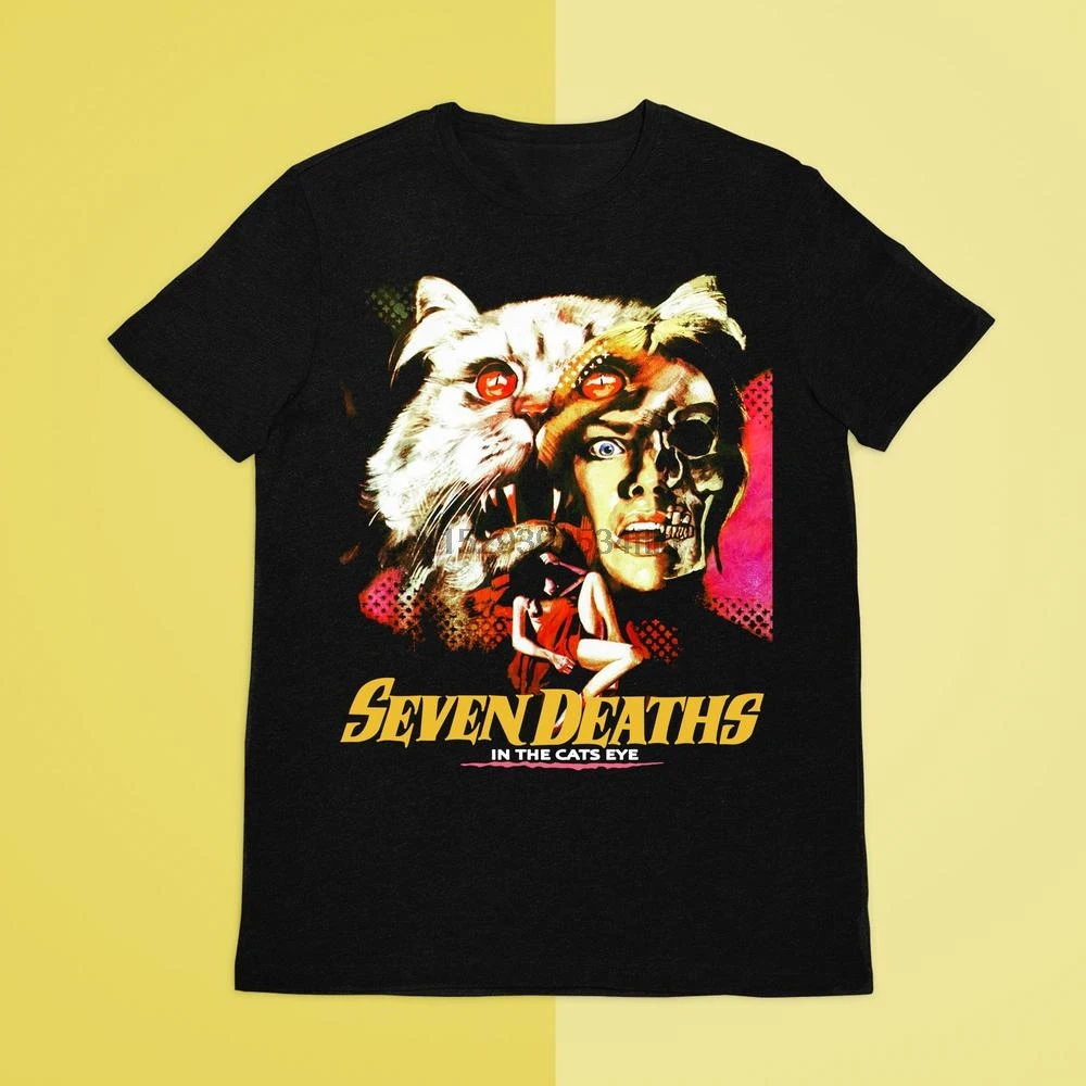 Футболка SEVEN Death футболка с фильмами ужасов ужасами Готическая черепом женская