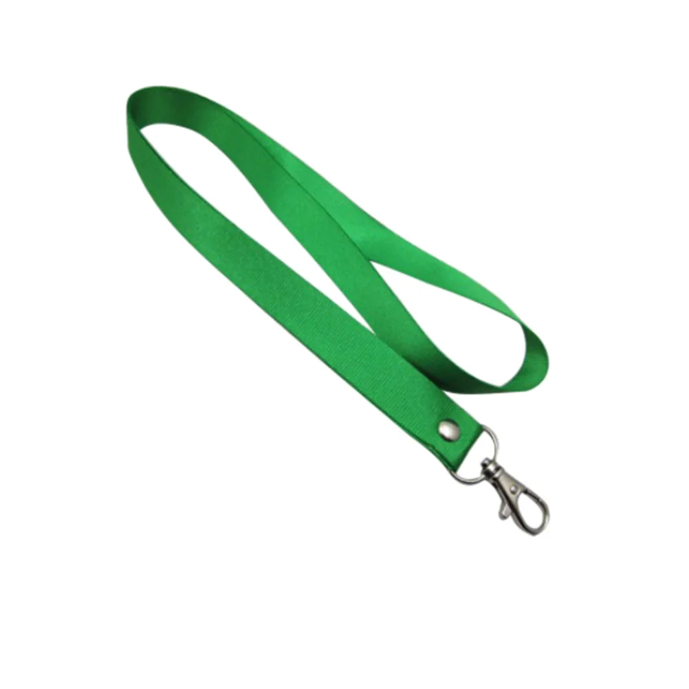 green Ремень безопасности отрыва для мобильного телефона USB держатель Бейджа с указанием имени и удостоверения ключей металлический зажим 1 шт. шейный ремень - Цвет: green