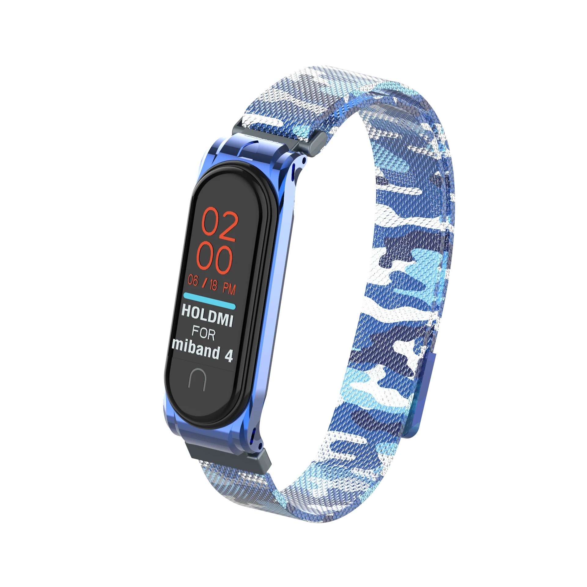 Запястье для Xiaomi mi Band 4 3 металлический ремешок фитнес-Браслет Смарт-часы спортивные mi lanese Pulseira Correa пояс для mi band 4 3