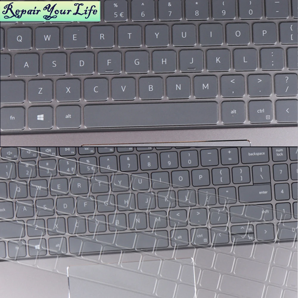 2021 Laptop Keyboard Cover Clear TPU for Dell Inspiron 7610 7510 5510 5515 5518 3511 3515 Anti Dust keyboards protector covers